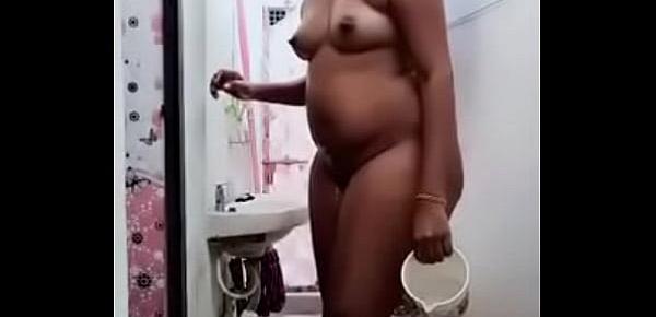  Swathi naidu nude sexy bath part-1